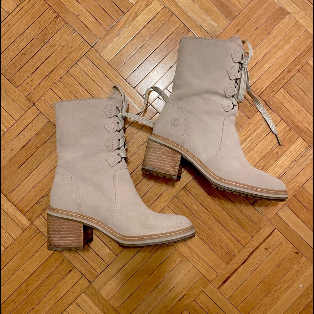 Timberland chunky heel